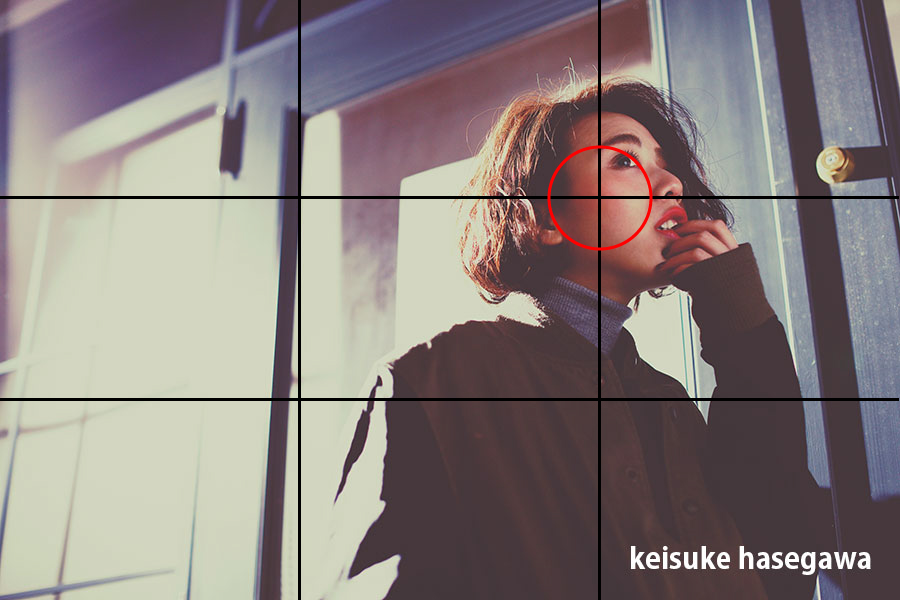 三分割構図<例>