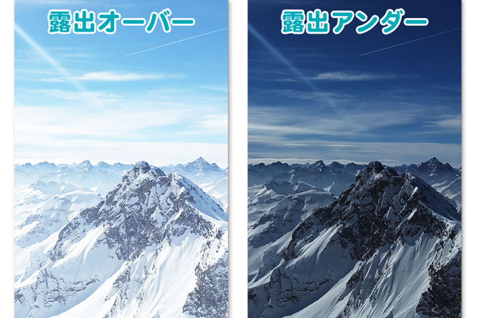 カメラでよく聞く「露出」の意味とは?