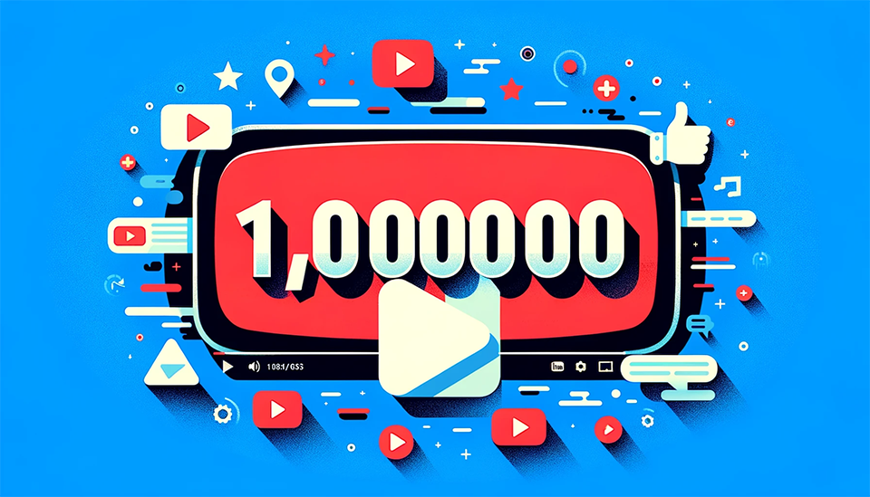 YouTubeで100万再生達成は実際にすごいのか？